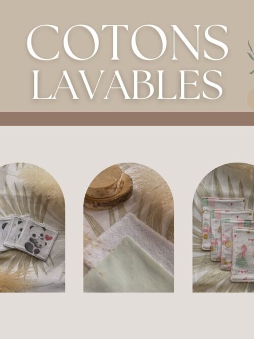 Cotons lavables