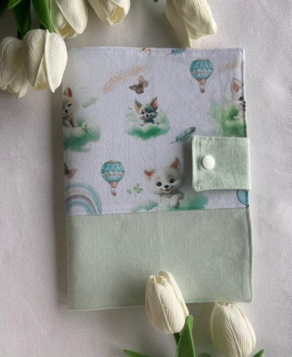 Protège carnet de santé petits loups