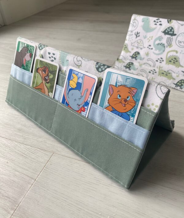 Porte cartes à jouer dinos
