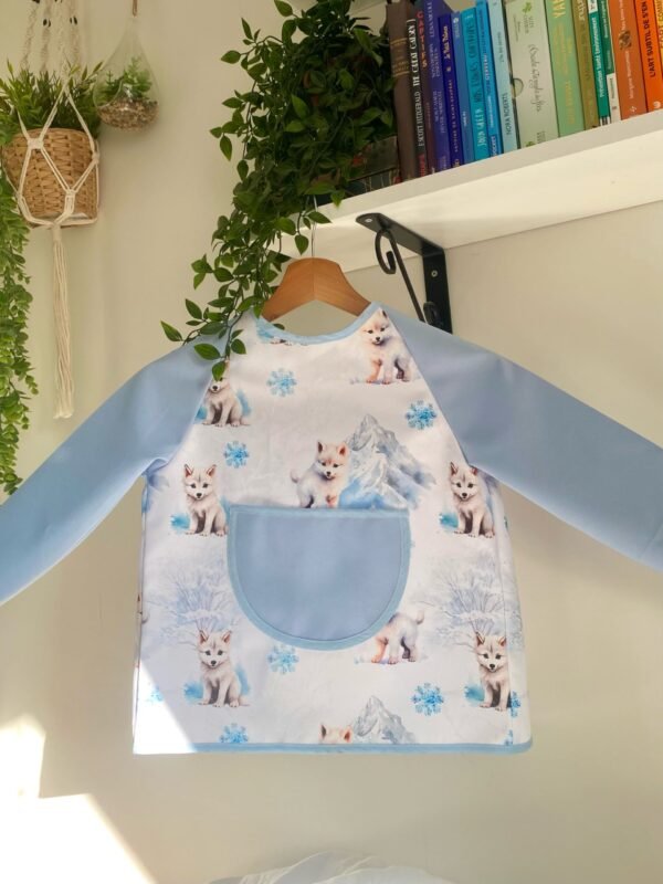 Blouse scolaire imperméable petits loups