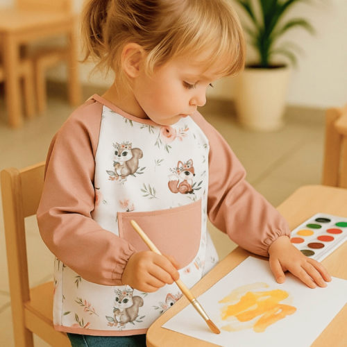 blouse scolaire animaux
