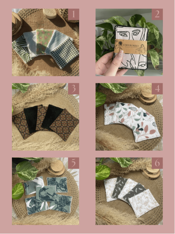 pochette transport cotons lavables