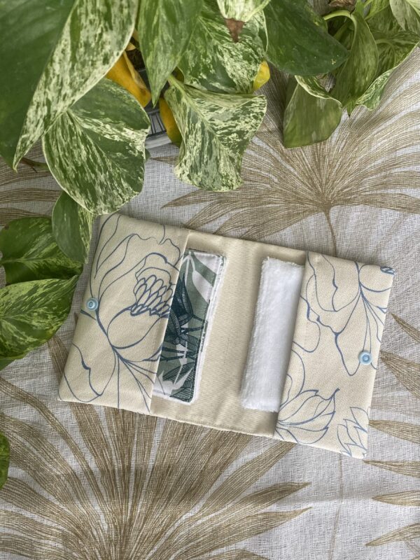 pochette transport cotons lavables