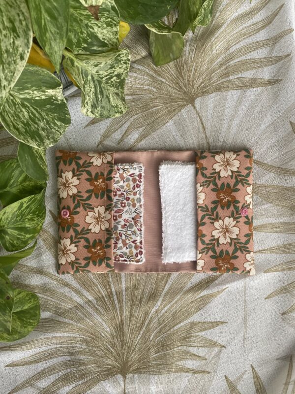 pochette transport cotons lavables
